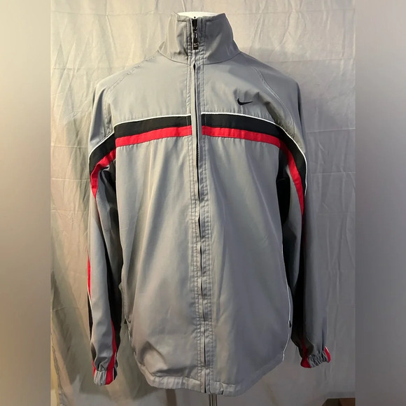 Reversible Nike Windbreaker Jacket size L VNTG - Picture 1 of 8